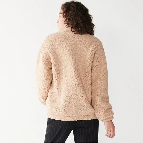 NINE WEST TEDDY BEAR JACKET - Picture 3 of 8